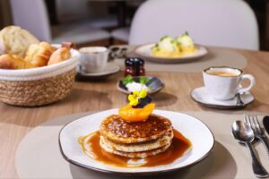 prato servido em brunch em Curitiba