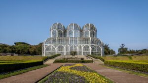 Jardim Botânico de Curitiba, no Paraná.